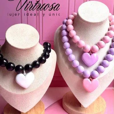 Collares de Accesorios Mujer Eres Virtuosa